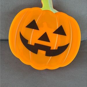 Halloween pumpkin snack box Orange New!! Serving, Holiday,storag